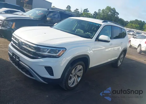 2021 Volkswagen Atlas 3.6L V6 Se W/Technology из США, поврежденный, VIN 1V2HR2CA8MC575779